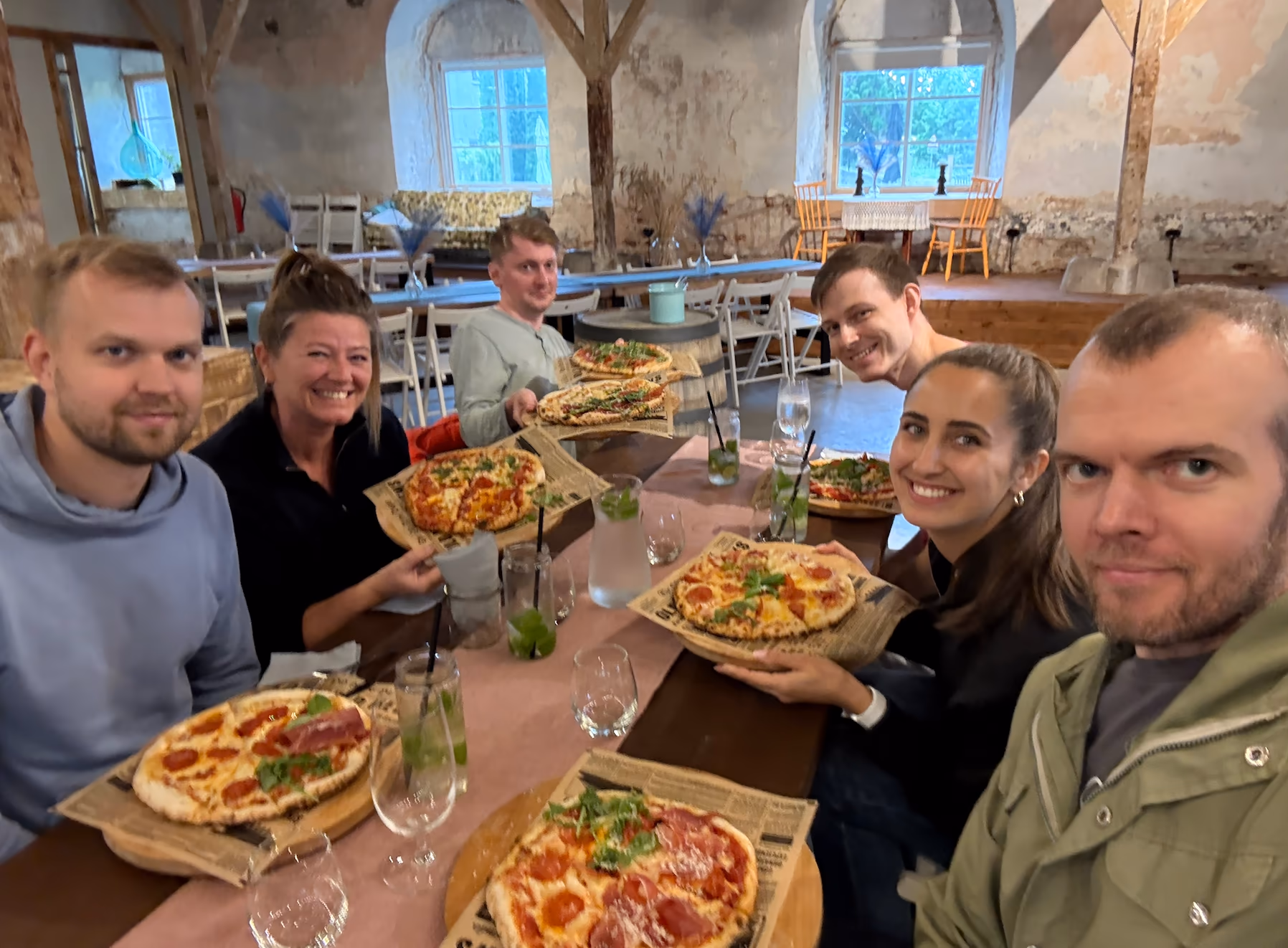 Pizza-making class
