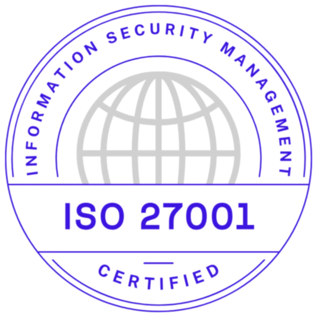 ISO 27001 certified